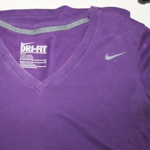 2 small nike drift v-neck t-shirts